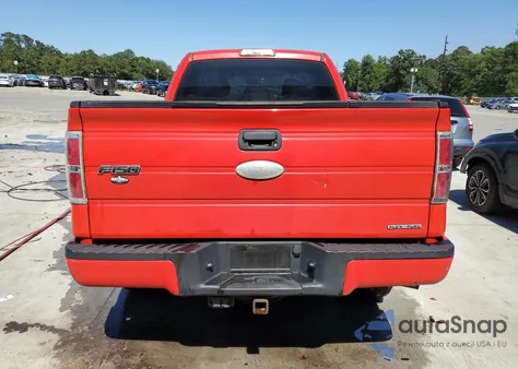 2011 Ford F150 Super Cab из США, поврежденный, VIN 1FTEX1EM3BFD22313